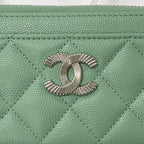 Chanel Quilted CC Logo Fragment Case Card — view 4