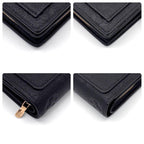 Louis Vuitton Monogram Empreinte Portefeuille Clair Black Wallet — view 8