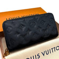 Louis Vuitton Zippy Wallet Coussin Black