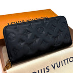 Louis Vuitton Zippy Wallet Coussin Black