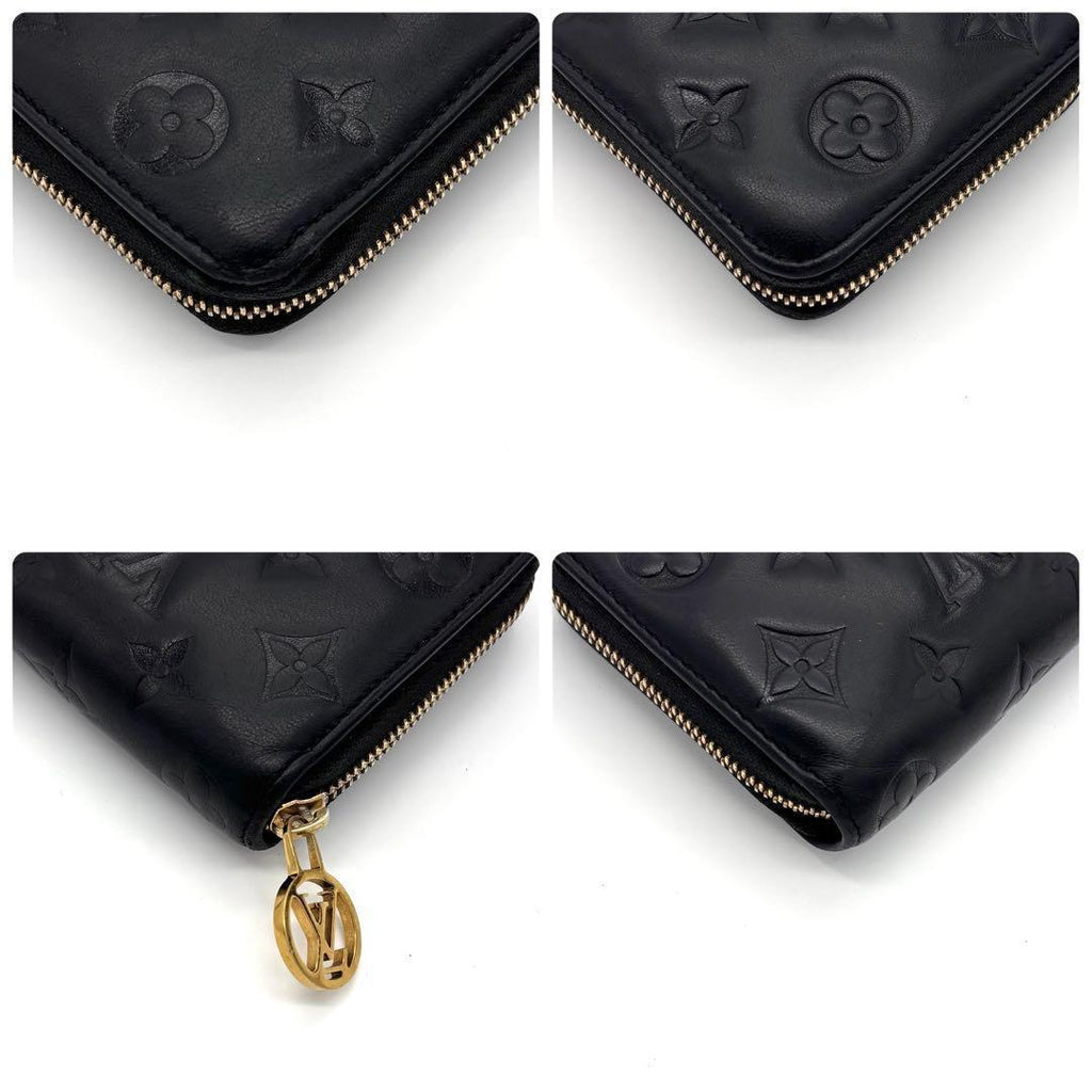 Louis Vuitton Zippy Wallet Coussin Black — view 8