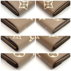 Louis Vuitton Wallet Portefeuille Sarah Bicolor Beige — view 8