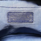 Chanel Denim Small Bucket Bag Blue — view 5