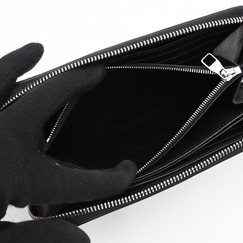 Louis Vuitton Yayoi Kusama Zippy Wallet Empreinte Black — view 4
