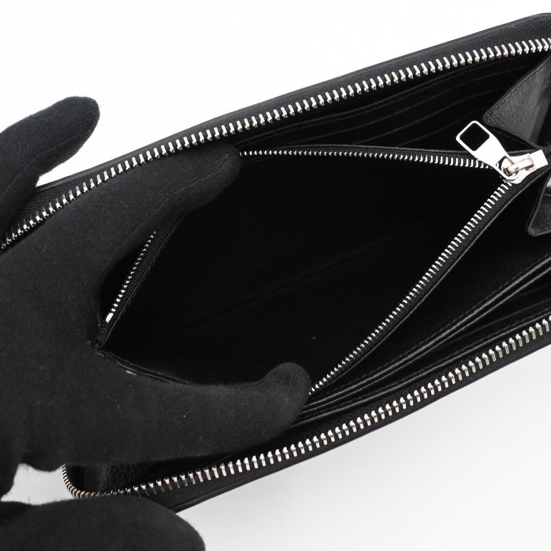 Louis Vuitton Yayoi Kusama Zippy Wallet Empreinte Black — view 4