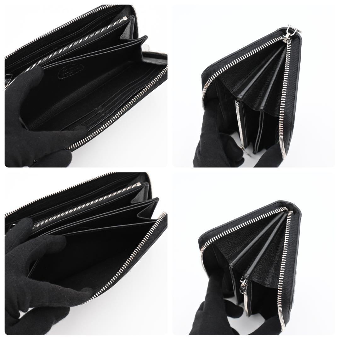 Louis Vuitton Yayoi Kusama Zippy Wallet Empreinte Black — view 6