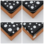 Louis Vuitton Yayoi Kusama Zippy Wallet Empreinte Black — view 8