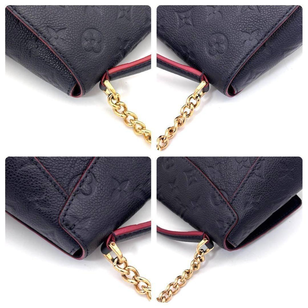 Louis Vuitton Monogram Empreinte Blanche BB Shoulder Bag — view 8
