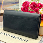 Louis Vuitton Portefeuille Lockme Noir Wallet — view 2