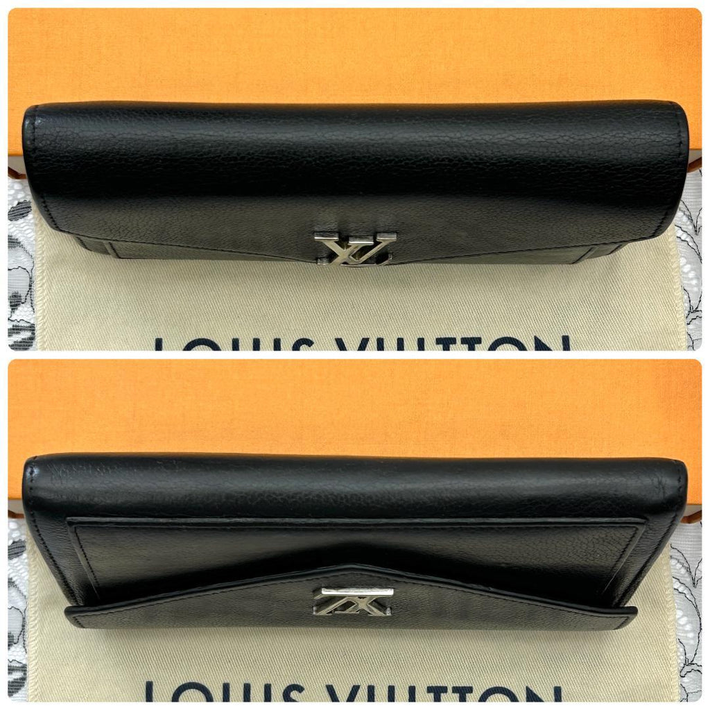Louis Vuitton Portefeuille Lockme Noir Wallet — view 3