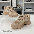 Dior D-connect Logo Rubber Mesh Sneakers