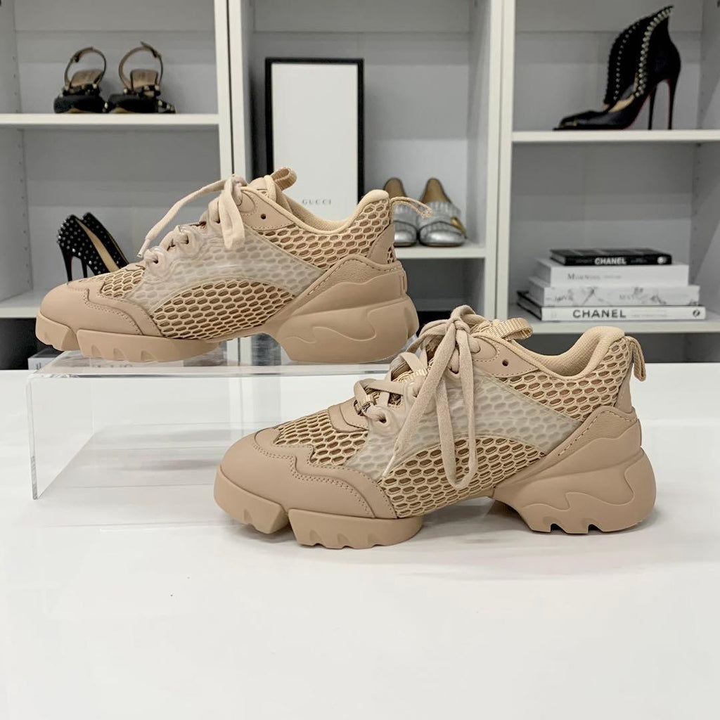 Dior D-connect Logo Rubber Mesh Sneakers — view 2