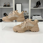 Dior D-connect Logo Rubber Mesh Sneakers — view 2