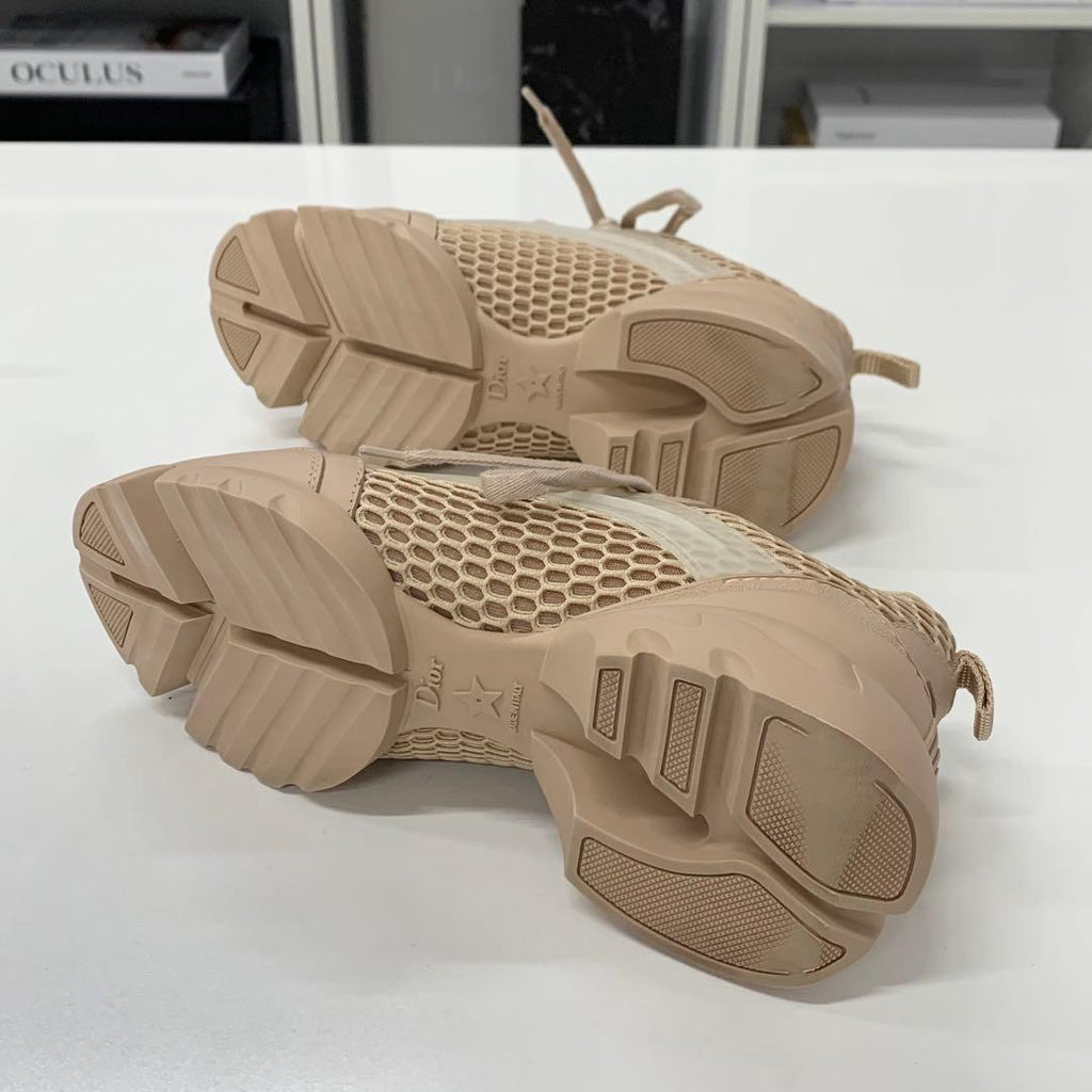 Dior D-connect Logo Rubber Mesh Sneakers — view 7