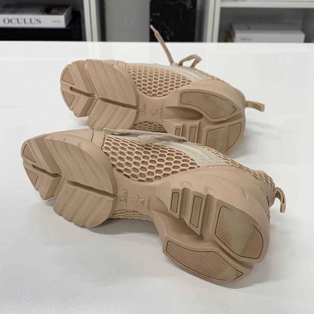 Dior D-connect Logo Rubber Mesh Sneakers — view 7
