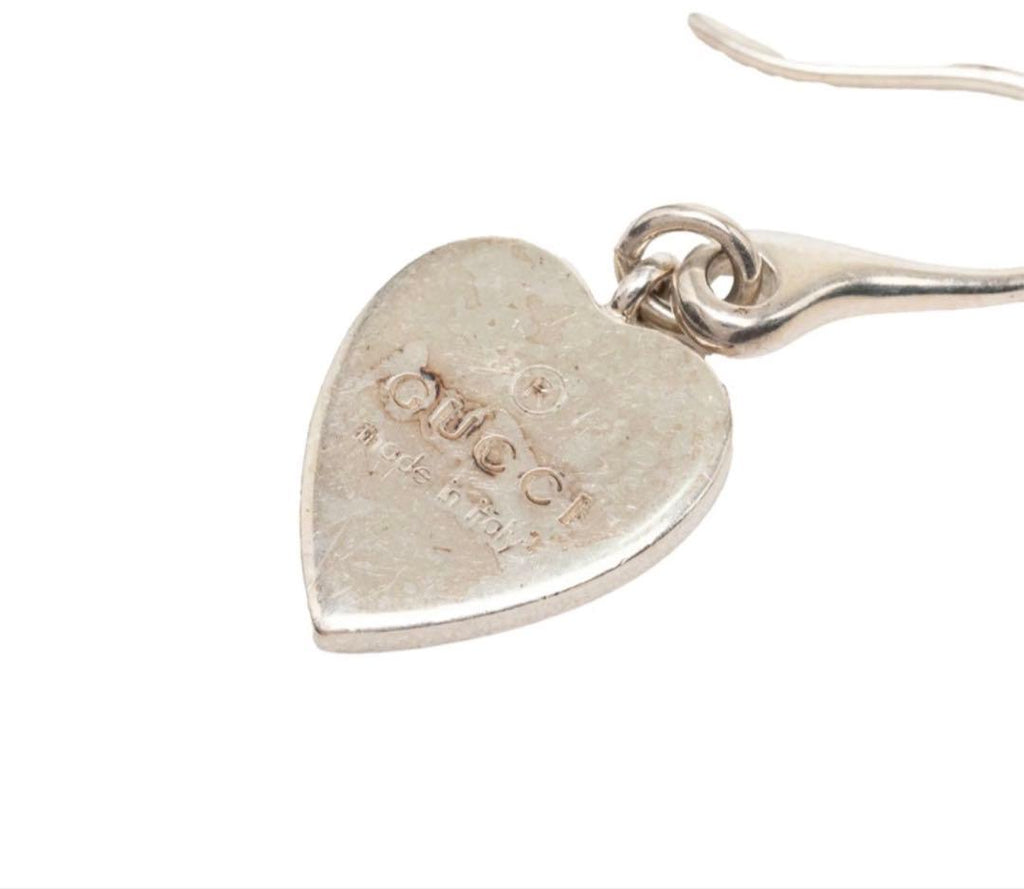 Gucci Hook Earrings Silver — view 3