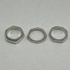 Gucci Nut Triple Strand Ring Silver — view 2