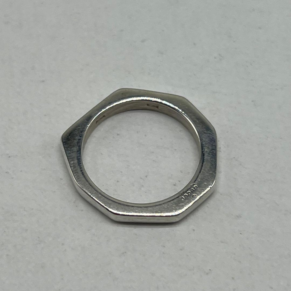 Gucci Nut Triple Strand Ring Silver — view 7