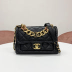 Chanel Quilted CC Logo Chain 2-Way Shoulder