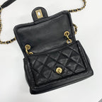 Chanel Quilted CC Logo Chain 2-Way Shoulder — view 6