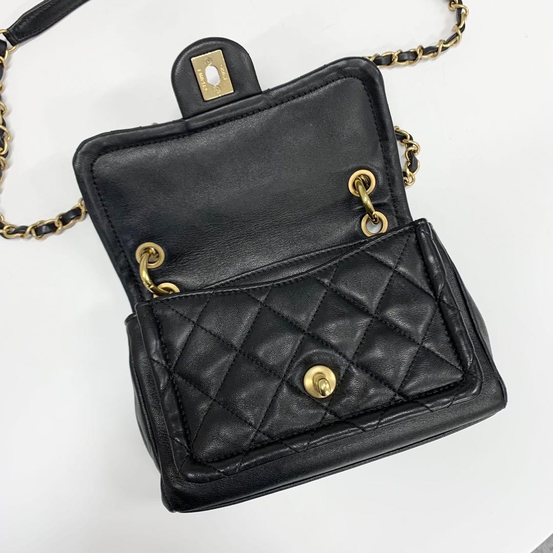 Chanel Quilted CC Logo Chain 2-Way Shoulder — view 6