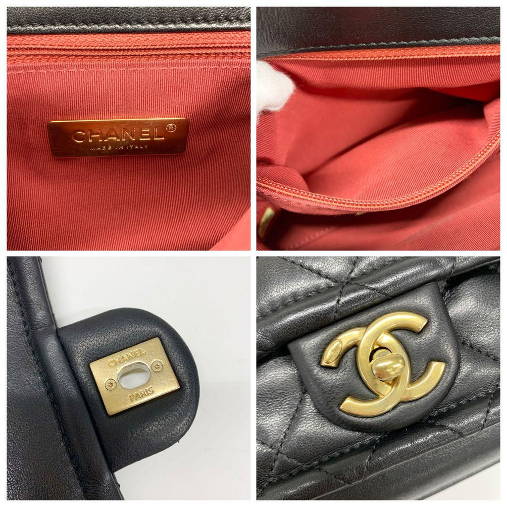 Chanel Quilted CC Logo Chain 2-Way Shoulder — view 9