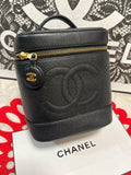 Chanel Vanity Caviar Leather