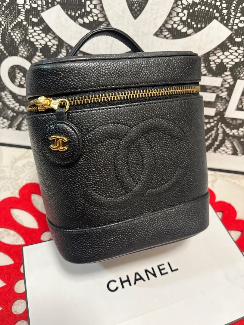 Chanel Vanity Caviar Leather