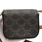 Celine Triomphe All Over Pattern Mini Claude Shoulder Bag — view 3