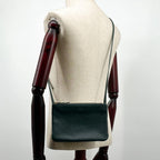 Celine Trio Small Shoulder Bag Leather Green — view 4