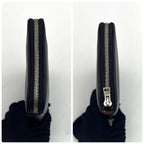 Hermes Azap Long Silk in Wallet Leather Black — view 6