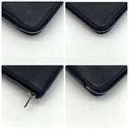 Hermes Azap Long Silk in Wallet Leather Black — view 9