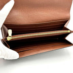 Louis Vuitton Monogram Portefeuille Sarah Brown Wallet — view 4