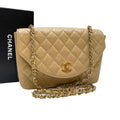 Chanel Quilted Lambskin Chain Shoulder Bag CC Logo
