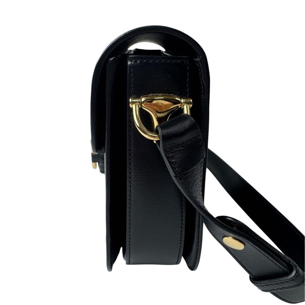 Gucci Horsebit 1955 Shoulder Bag Black — view 4
