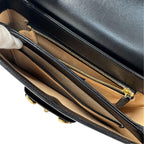 Gucci Horsebit 1955 Shoulder Bag Black — view 8