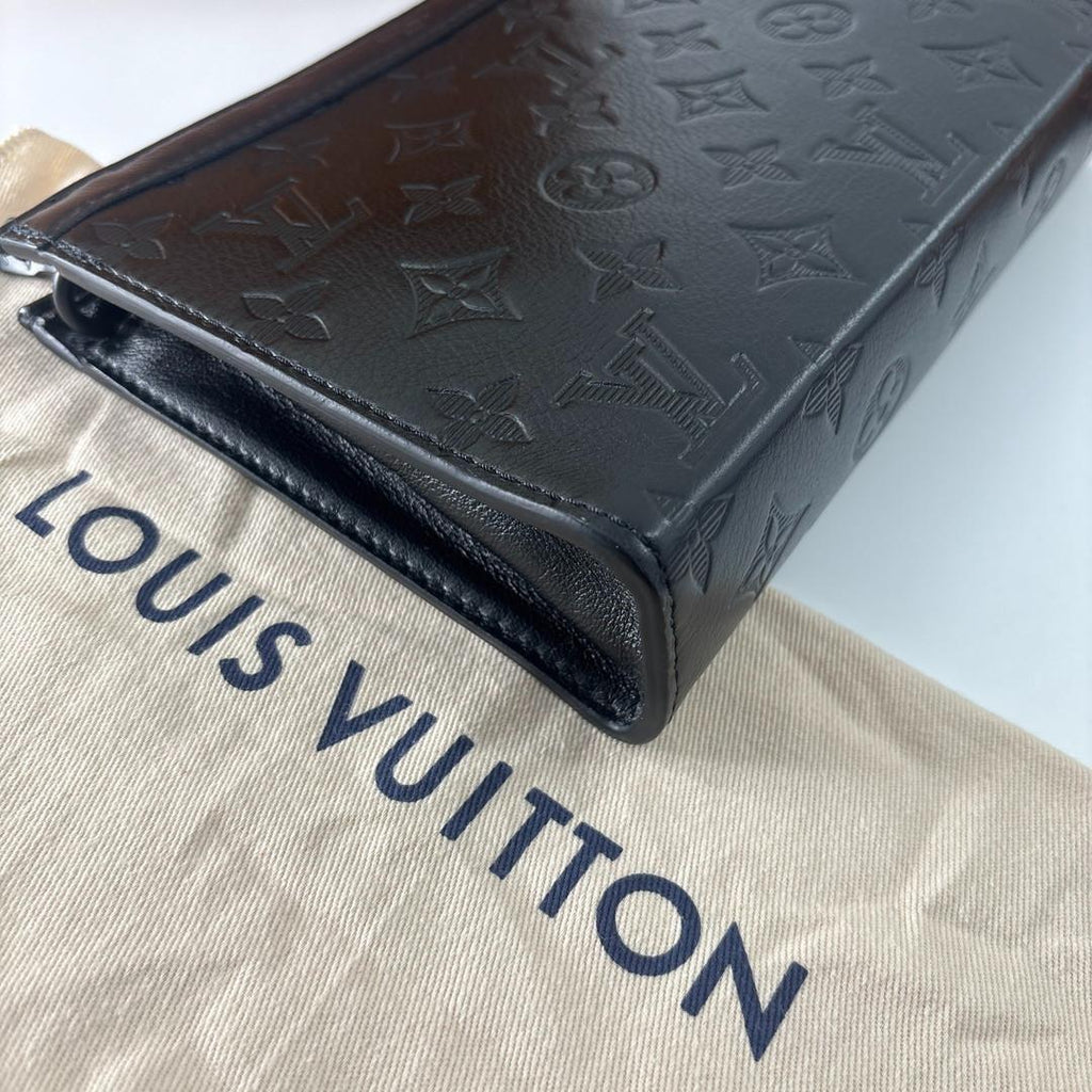 Louis Vuitton Monogram Shadow Gaston Shoulder Bag — view 8