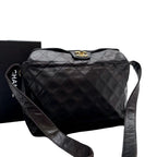 Chanel Lambskin Quilted Shoulder Bag CC Logo Turnlock