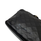 Chanel Lambskin Quilted Shoulder Bag CC Logo Turnlock — view 8