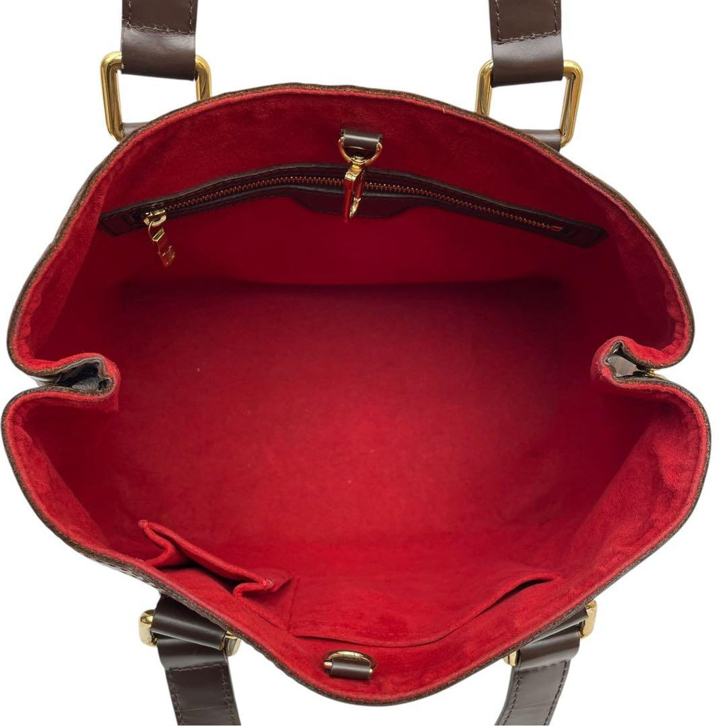 Louis Vuitton Damier Leather Hampstead PM Shoulder Tote Bag — view 7