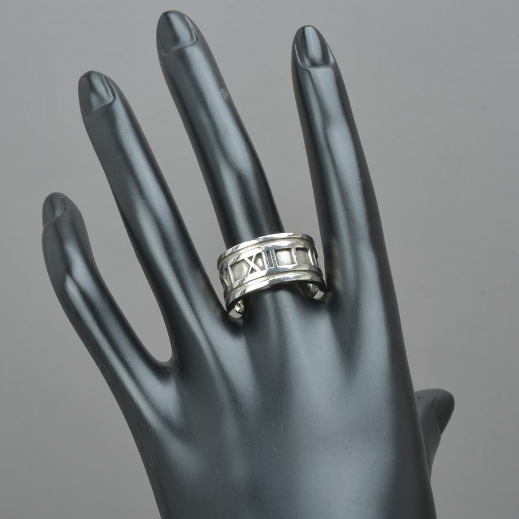 Tiffany & Co Polished Atlas Wide Ring Silver — view 2