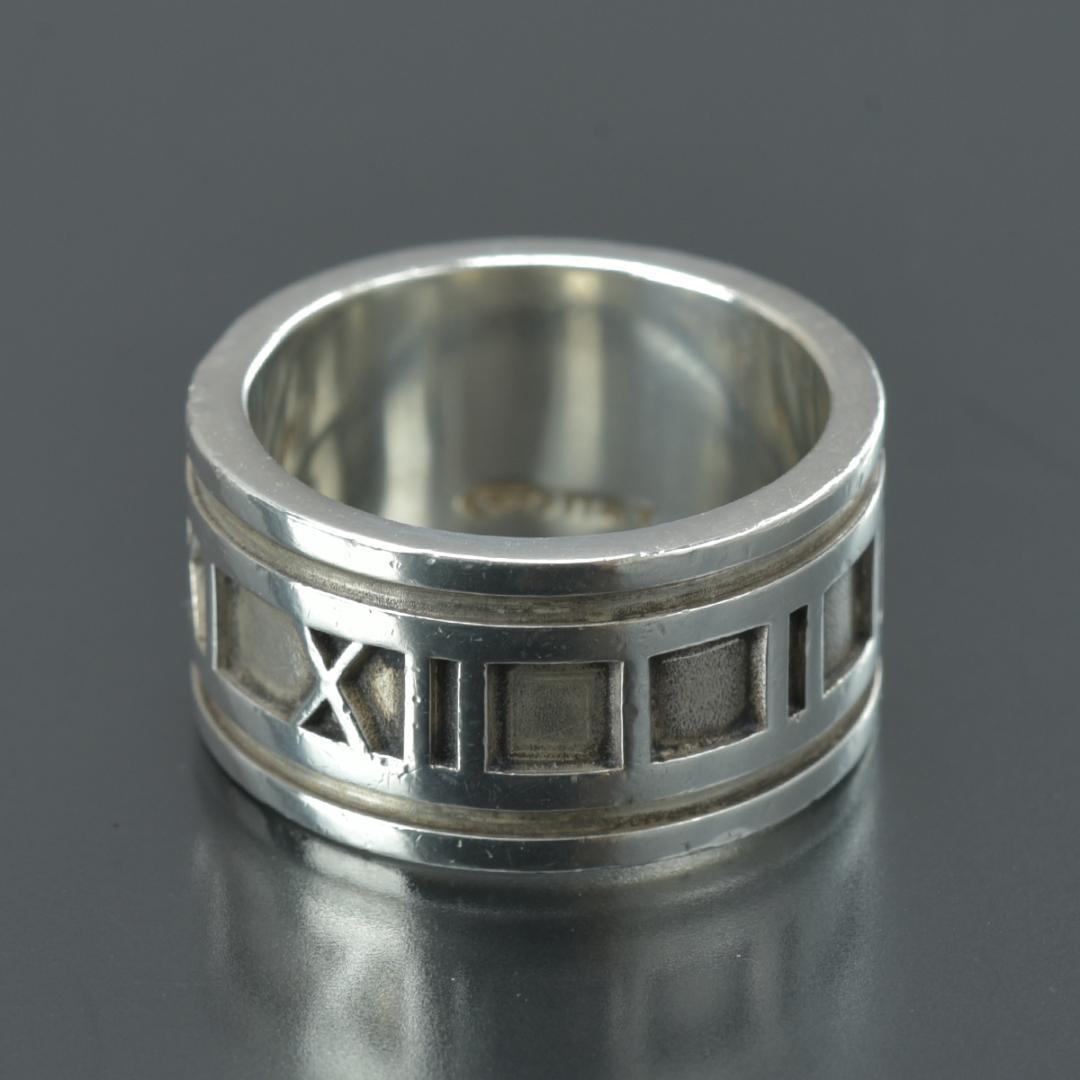 Tiffany & Co Polished Atlas Wide Ring Silver — view 3