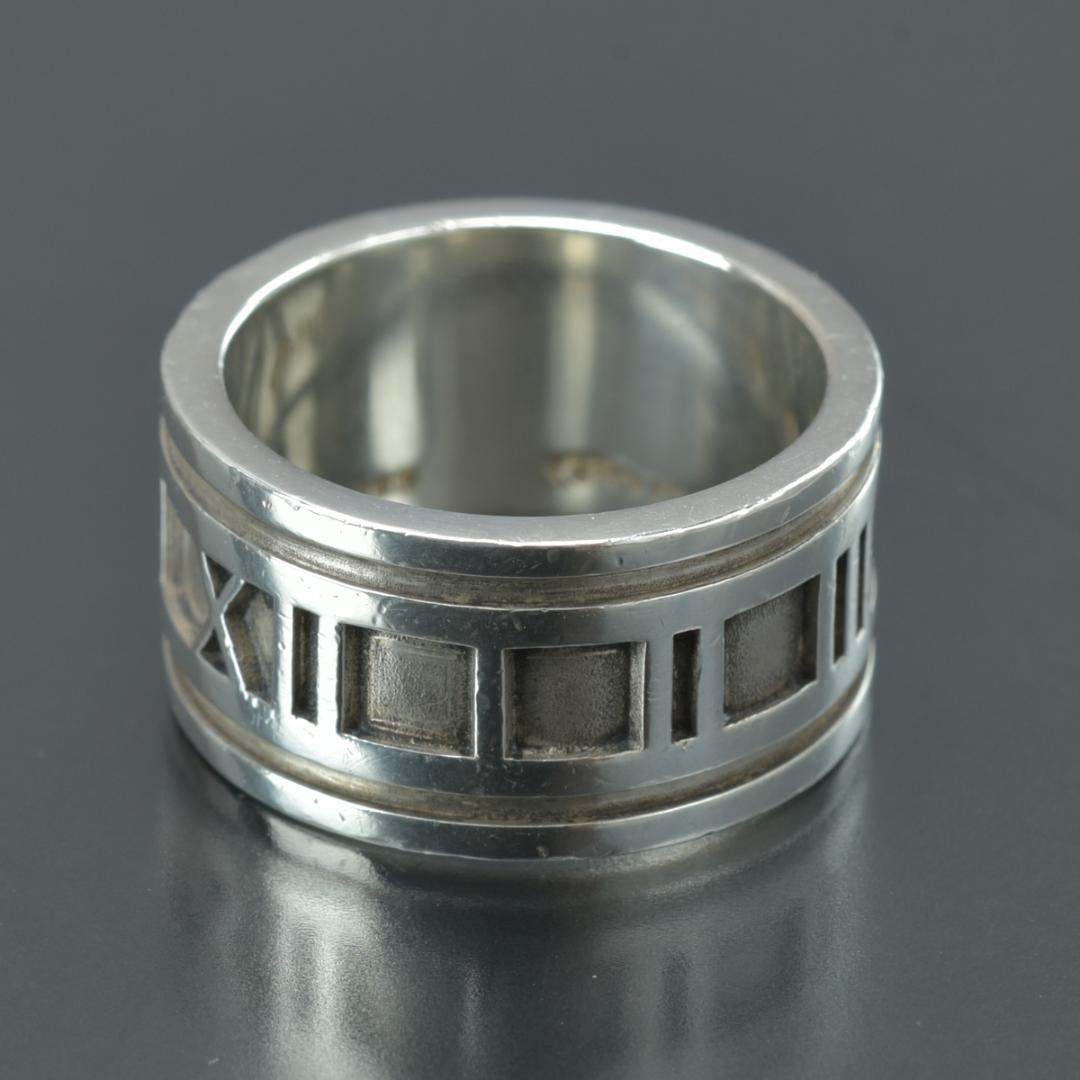 Tiffany & Co Polished Atlas Wide Ring Silver — view 4