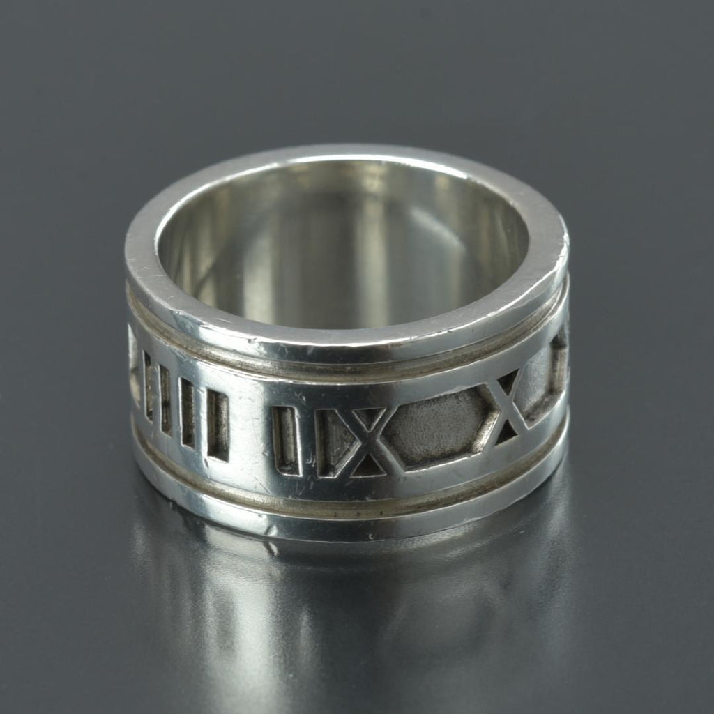 Tiffany & Co Polished Atlas Wide Ring Silver — view 6