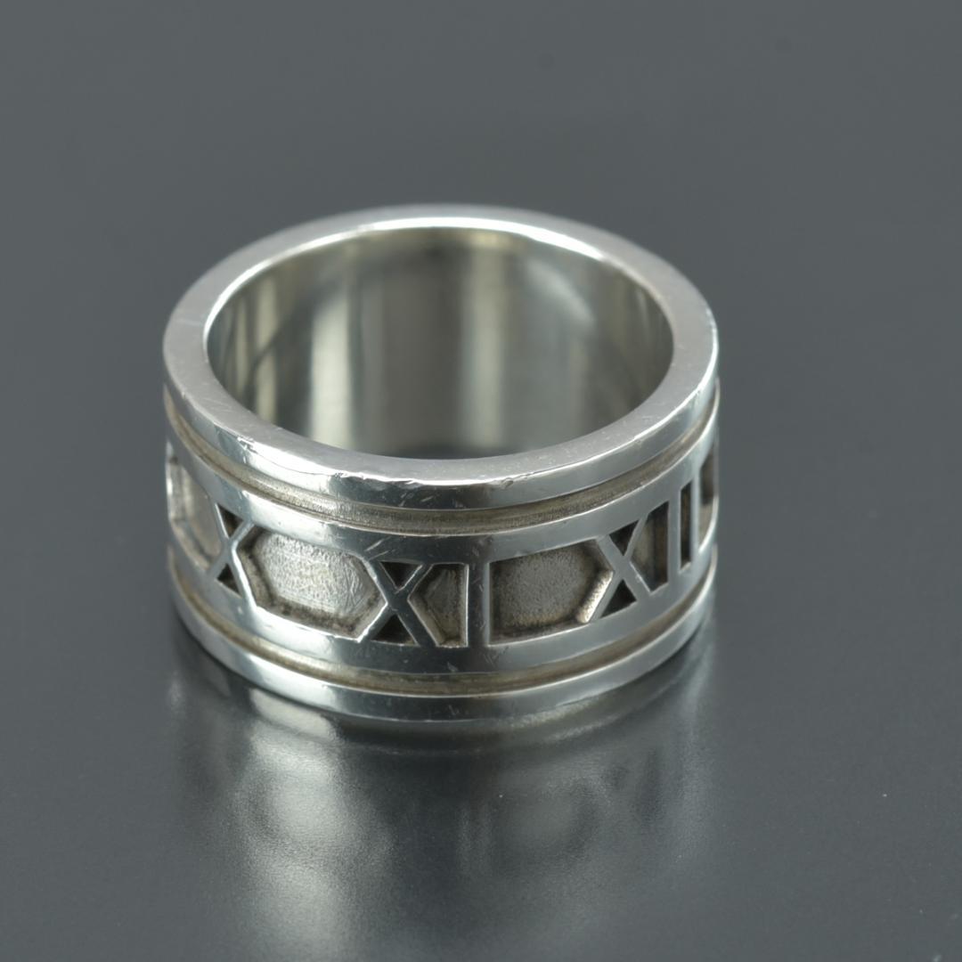 Tiffany & Co Polished Atlas Wide Ring Silver — view 7