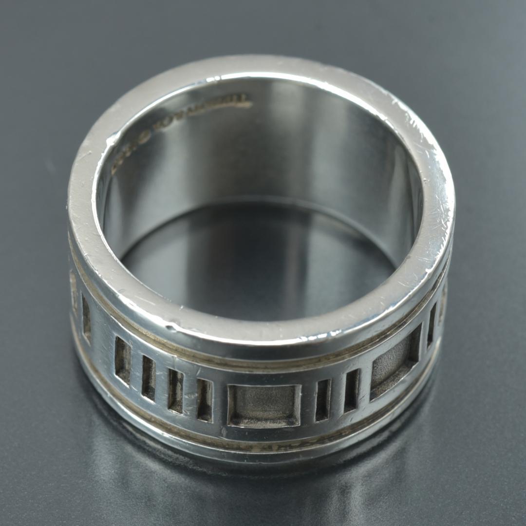 Tiffany & Co Polished Atlas Wide Ring Silver — view 8