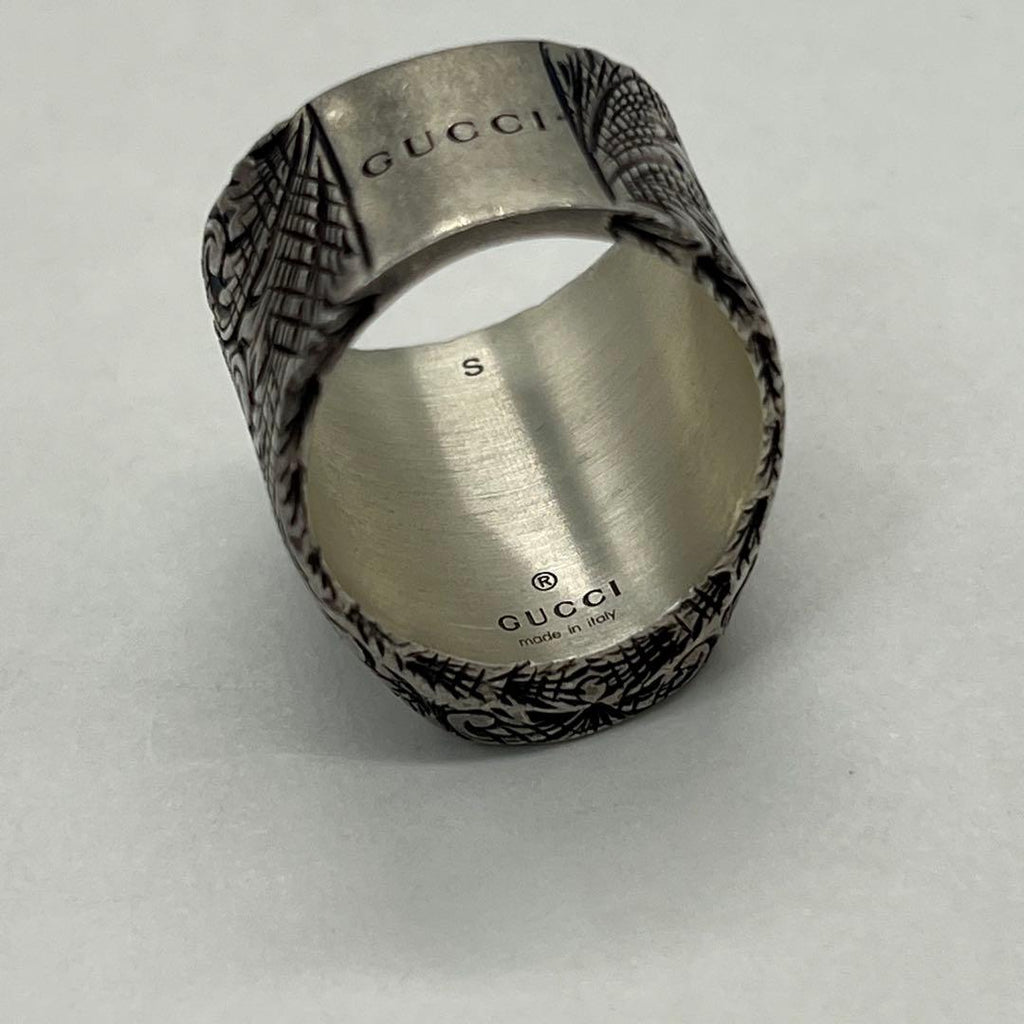 Gucci Arabesque Alphabet Ring S — view 9