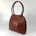 Loewe Super Anagram Tote Calf Leather Brown — view 2