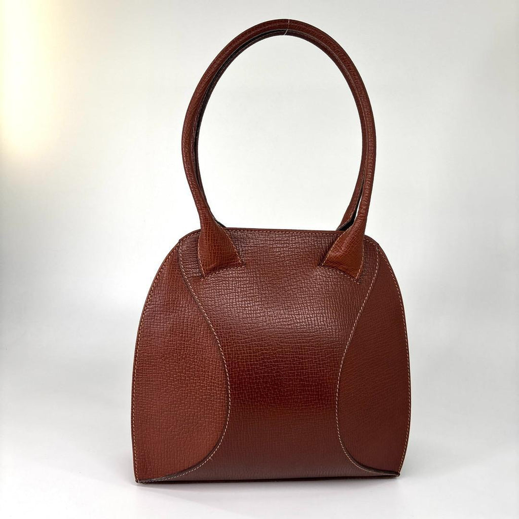 Loewe Super Anagram Tote Calf Leather Brown — view 5