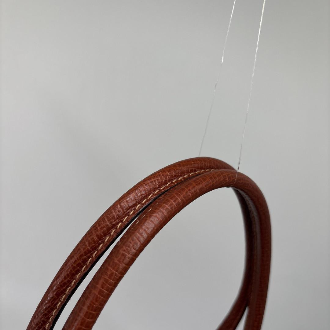 Loewe Super Anagram Tote Calf Leather Brown — view 6